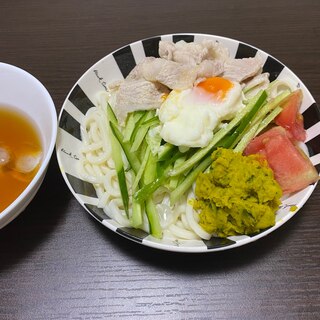 冷やし中華風うどん